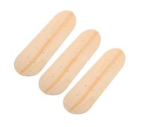 UPKOCH 3Pcs Blank Skateboard Deck for Painting, 7-Layer Maple Wood Skate Board for Art Projects, Plain Skateboard Decks for DIY Graffiti & Home Decor