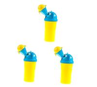 UPKOCH 3pcs Boys and Girls Potty Pee Trainer Boy's Portable Urinal for Camping Car Travel Essentials