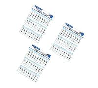 UPKOCH 3pcs Chord Chart for Beginner Flute Practice Fingering Guide Poster Music Recorder Vertical Flute Chart for Students
