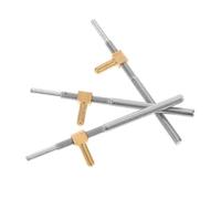 UPKOCH 3pcs Ergonomic Violin Bow Screw Rods Quality Replacement Parts for Violin Bow Frog