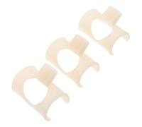 UPKOCH 3pcs Flute Blowing Training Nozzle Clip Wind Director for Beginners Ergonomic Breath Control Aid Instrument Wind Practice Accessories for C E D G Tones