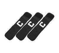 UPKOCH 3pcs Football Team Leader Armbands with Anti-slip Design Reusable Captain Bands for Soccer Basketball Baseball Hockey Bright Colors for Visibility During Training and Matches