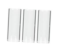 UPKOCH 3pcs Glass Guitar Finger Covers Protective Finger Protectors for Guitar Players Prevent Pain and Sweat for Practicing and Playing Musical Instruments