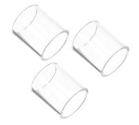 UPKOCH 3pcs Glass Guitar Slides Finger Sleeve Rings Set Essential Guitar Tool for Practice and Performance, Preventing Accidental Slips, Tone and Stable Playing Accessories