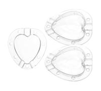 UPKOCH 3pcs Heart Shape Garden Fruit Mold Reusable Vegetable Shaping Tool for DIY Gardening Innovative Tomato and Strawberry Mould for Creative Fruit Shaping