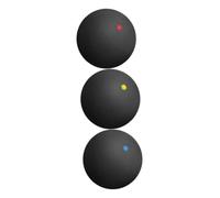 UPKOCH 3pcs High Bounce Rubber Racquetballs for Squash Training Professional Single Dot Indoor-outdoor Practice Balls for Skill Development and Consistent Precision Rebound