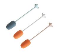 UPKOCH 3pcs Long Handle Sponge Brush for Shower Scrubbing Cleaning Products Mops for Floors Bottle Brushes Random Color