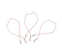 UPKOCH 3pcs Luminous Bearded Dragon Leash Adjustable Harness for Lizards Small Pets Night Visibility Outdoor Use