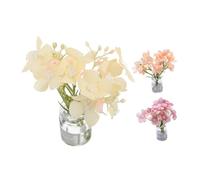 UPKOCH 3pcs Miniature Flower with Artificial Plants for Dollhouse Micro Landscape Accessories Realistic Detailing Materials Creative Play for Desktop Decoration