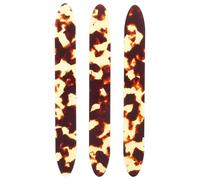 UPKOCH 3pcs Moon Guitar Picks Plastic Plectrum Set, Precision-cut Rectangular Banjo Finger Picks, Lightweight Musical Accessories for Ukulele, Cello, and Traditional String Instruments