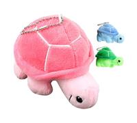 UPKOCH 3pcs Plush Turtle Pendant Keychain Cute Mini Cartoon Turtles for Bags Phones DIY Projects Vibrant Green Plush Charms for Birthdays Special Occasions