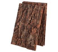 UPKOCH 3pcs Reptile Habitat Tree Bark Platform Cork Bark for Terrarium Landscaping 30x20cm Natural Climbing and Hiding Decor for Lizards Snakes and Turtle Enclosures