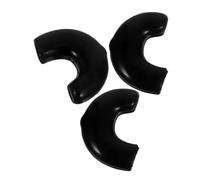 UPKOCH 3pcs Sax Neck Strap Hook Rubber Sleeves Rotating Snap Clasp Protectors for Alto Tenor Bass Saxophone Neck Straps Wide Compatibility Minimalist Elegant Design