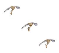 UPKOCH 3pcs Trumpet Drain Tool and Water Key Accessory for Easy Installation Compatible Trumpets Replacement for Old Valves Silver