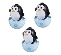 UPKOCH 3Pcs Tumbler for Boy Girl Adorable Wobbly Playthings to Encourage Crawling Practical Early Education for Fun and Engaging