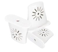 UPKOCH 3pcs Ukulele Sound Hole Humidifier White, Portable Instrument Humidifier for Soprano Ukulele, Acoustic Guitar Moisture Maintenance Tool to Prevent Cracks