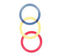 UPKOCH 3Pcs Violin Fingerboard Stickers Durable and Removable Tapes for Beginners Fretboard Labels Red Yellow and Blue for Positioning String Instruments