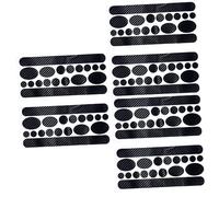 UPKOCH 3sets Bike Frame Covers Stickers Carbon Pattern Black Film Wear Resistant Protection for Bicycle Racks Easy to Clean No Residue After Removal 2sheets*3