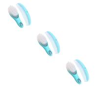UPKOCH 3sets Boy Girl Hairbrush Comb Newborn Grooming Kit Soft Brush and Comb Static Smooth for Scalp