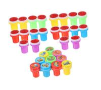 UPKOCH 3sets Cartoon Animal Stamps Engineering Vehicle Stamp Toy Plastic Boys and Girls for Boy Girl School Train Toys Party Gifts for for for