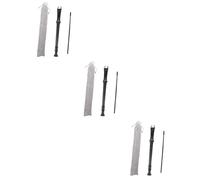 UPKOCH 3sets Clarinet Boys and Girls Recorder Cleaning Rod Abs Material Safe Musical Instrument for Flute Boy Girl