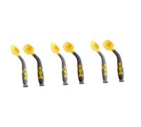 UPKOCH 3sets Fork Spoon Set Food-Grade Feeding Utensils for Safe and Comfortable Dining for Weaning and Learning to Eat