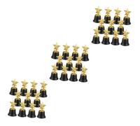UPKOCH 3sets Mini Plastic Trophy with Five Point Star Design Lightweight Durable Awards for Parties Classroom Rewards Sports Competitions and Achievement Ceremonies 20pcs*3