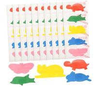 UPKOCH 4 Boxes Cartoon Bandages Colorful Adhesive Plasters Breathable Non-Stick Hemostatic Patches for Boys Childrens Wound Care with Animal Shapes