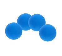 UPKOCH 4 Pcs Blue Rubber Squash Training Balls Lightweight Hollow Design for Adults Reaction Coordination for Beginners Competitions Portable Mini Bouncy Balls for Indoor Outdoor Practice