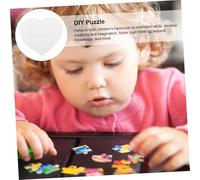 UPKOCH 4 Sets Heart-shaped Blank Puzzle Pieces for DIY Painting Puzzles Creative Craft Board for Drawing and Coloring Activities Practical Fine Motor Skill for Boys