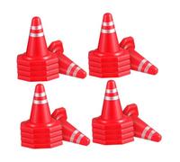 UPKOCH 40pcs Plastic Mini Traffic Cones Training Roadblocks Cone Models Traffic Signs for Micro Landscape Sand Table Construction