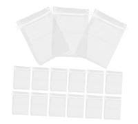 UPKOCH 40pcs White Fruit Protection Net Bags with Drawstring Reusable Transparent Mesh for Garden Plant Insect Bird Barrier Safe Non Toxic Cover for Fruits Vegetables Flowers