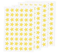 UPKOCH 40sheets Foil Star Stickers Self Adhesive Reward Stickers for Boys and Girls Students Home Schooling Supplies Star Wall Decoration