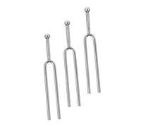 UPKOCH 440hz Tuning Forks Standard a Guitar Tuning Forks Metal Compact Easy to Store for Music Performance 3pcs