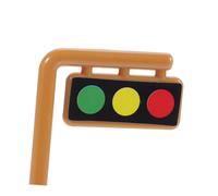 UPKOCH 45pcs Mini Road Signs for Realistic Plastic Traffic Sign Models for Building Traffic Scenes Educational Playset for Learning Road Safety and Spatial Thinking Travel-friendly