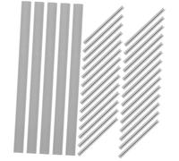 UPKOCH 48PCS High Reflectivity Bicycle Reflectors for Road Mountain Bikes and Balance Bikes Easy Installation Reflective Tube Covers for Enhanced Night Cycling Safety and Visibility