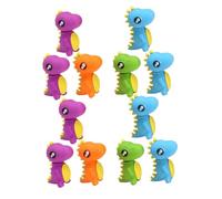 UPKOCH 48pcs Mini Dinosaur Animal Erasers for Super Soft Cartoon Shaped Pencil Erasers for School Art Homework and Classroom Supplies Fun Ergonomic Stationery