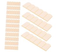 UPKOCH 48pcs Scale Realistic Solid Wood Roofing Materials for DIY Garden Miniature Landscape Decor and Easy Assembly