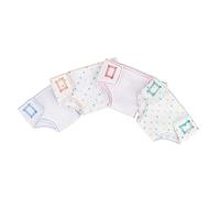 UPKOCH 4pcs Adjustable Cloth Doll Diapers for Dolls Reusable Washable Nappies with Comfortable Easy Tape Pretend Play Clothes Accessories for Little