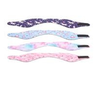 UPKOCH 4pcs Adjustable Water Headband for Ears Swim Headband Ear Covers Boys and Girls Adults Swimming Plugs Protection Hair Band for Pool Bath Yoga