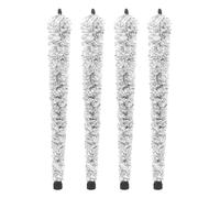 UPKOCH 4pcs Alto Saxophone Cotton Cleaning Brush Washable Brush Cleaner Sax Maintenance Tool Interior Swab Cleaning Wand For Alto Sax