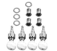 UPKOCH 4pcs Banjo Tuning Pegs Machine Heads for Banjo Strings Tuning Keys Machine Heads Set