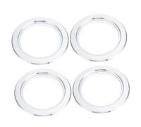 UPKOCH 4pcs Bird Breeding Box Anti-bite Ring Protective Metal Nest Door Ring 4-inch Replacement for Bird Incubator Boxes Garden Nesting Supplies