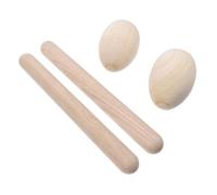 UPKOCH 4pcs Boy Girl Wooden Percussion Instrument Set Rhythm Sticks for Music Development for Preschool and Kindergarten Learning Activities