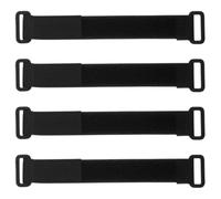 UPKOCH 4pcs Car Mounting Straps for Dash Cam Rearview Mirror Bracket, Driving Recorder Holding Straps Buckle, Adjustable Automobile Cam Fixing for Front and Rear Mirror Installation