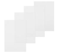 UPKOCH 4pcs Check Scanner Cleaning Card for Card Readers and Check Scanners, Easy to Use, Compact Design with Wood Pulp Polyester Material, for Financial Offices and Banks