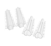 UPKOCH 4pcs Cucumber Growth Molds Star and Heart Shape Vegetable Shaping Tool Pressure-resistant Garden Helper for Fruit Formation
