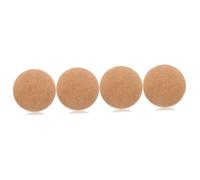 UPKOCH 4pcs Deep Tissue Massage Ball Cork Yoga Roller for Glutes Neck Massager Fitness Ball for Muscle Relief