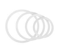UPKOCH 4pcs Drum Mute Rings Set Snare Drum Silencer Easy to Install Durable Material Suitable for Beginners and Professionals