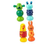 UPKOCH 4Pcs Educational Building Blocks for Ages Sensory Matching with Screws for Creative Thinking and Problem Solving Development